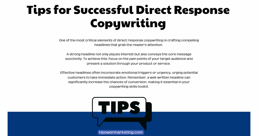 Tips for effective Direct Response Copywriting