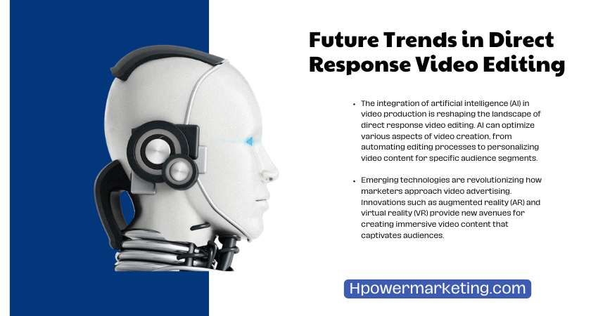 Future of Direct response video editing