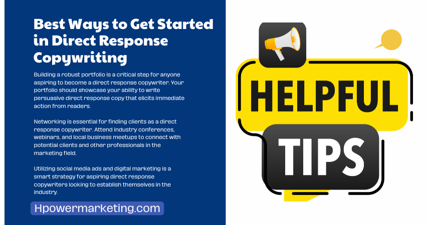 Getting Started with Direct Response Copywriting