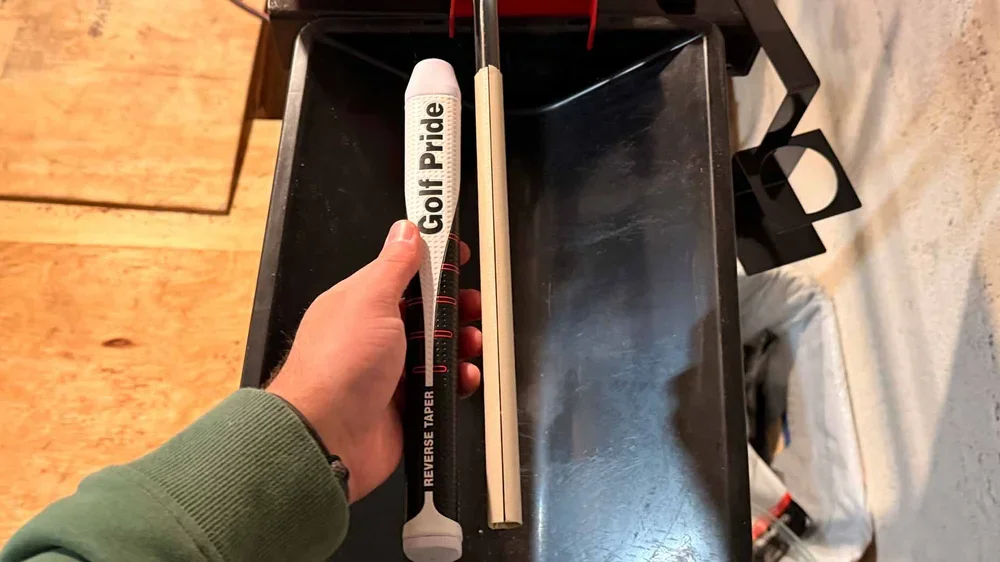Re-gripping.